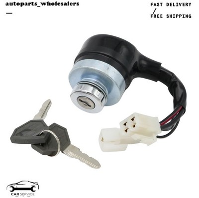 Ignition Switch W/2 Keys AM876787 For John Deere Tractor 2720 4100 2025R 2032R
