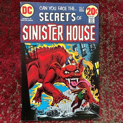 Can you face the Secrets of Sinister House #8 Nick Cardy Cover 1972 DC Comics