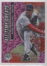 2021 Mosaic All-Time Greats Quick Pitch Pink Prizm 20/20 Pedro Martinez HOF 0c2