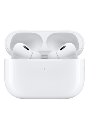Apple AirPods Pro 2nd Generation with MagSafe Wireless Charging Case - White
