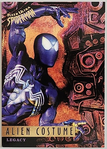 Fleer Ultra Spider-Man - Alien Costume Legacy Trading Card #82