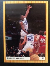 1993 Classic Draft Picks LUTHER WRIGHT