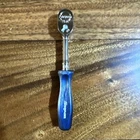 *New* Snap On Tools 1/4" THLD72 POWER BLIE Hard Handle Ratchet  FREE PRIORITY