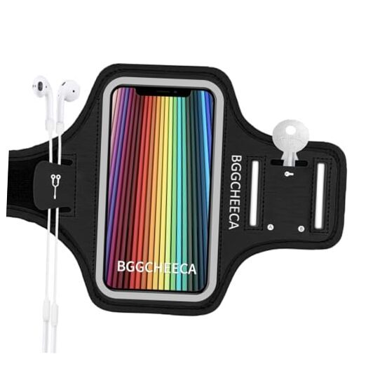Running Armband Case Water Resistant Compatible for iPhone 15 14 L Size 6.9''