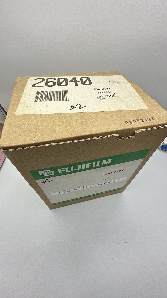 Fujifilm LENS JAPAN 6X45 4R BL (SFA) 5 FUJI Fujinon EV 1:8 110-145