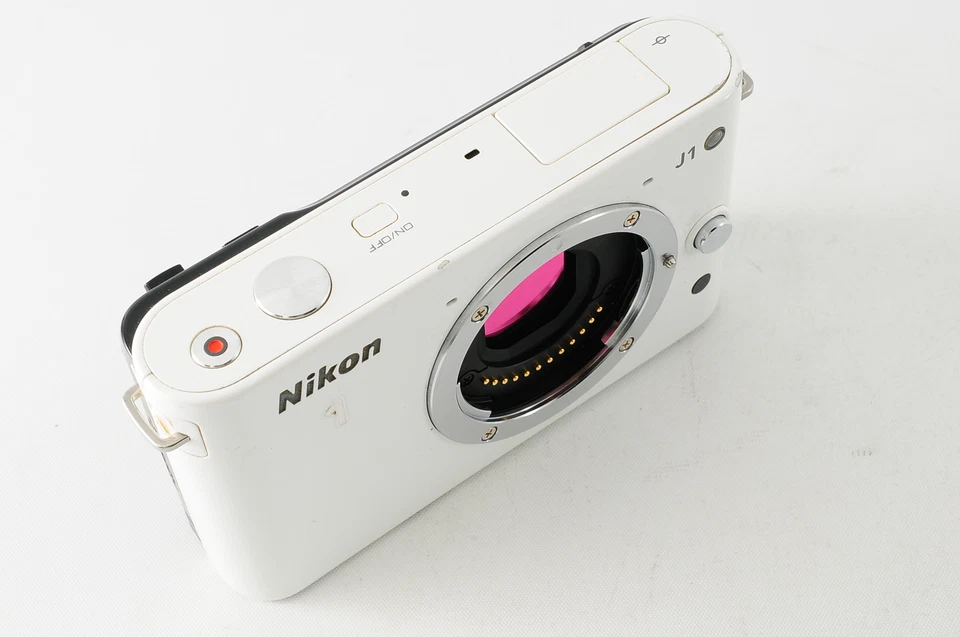 [Exc+5 in BOX] Nikon 1 J1 White Body 10.1MP Digital Mirrorless Camera From JAPAN - Image 4 of 4