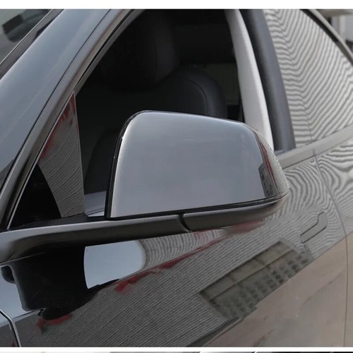 Black Door Side Mirror Lower Cover Holder For 2020 2021 2022 2023 Tesla Model Y - Picture 3 of 11