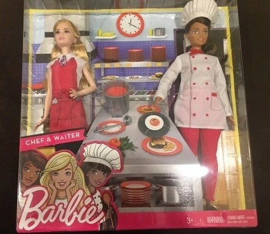 Chef and waiter barbie outlet