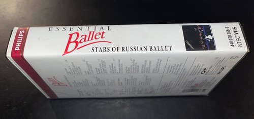 Essential Ballet "STARS OF RUSSIAN BALLET" (VHS 1993) Kirov NTSC Philips VG+ - Picture 6 of 8