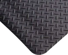 PRO-SAFE 3' Long x 2' Wide, Dry Environment, Anti-Fatigue Matting Black, Viny...