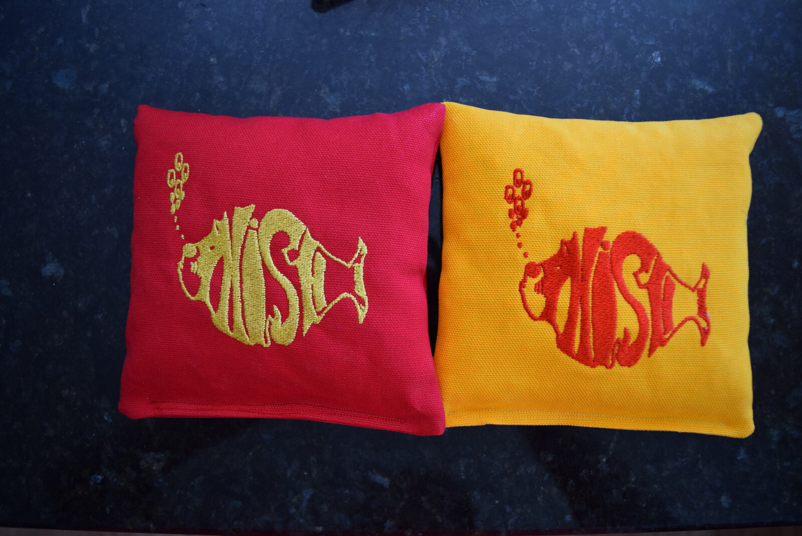 8 Quality Embroidered Cornhole Bags! Phish!! Corn or Pellets!