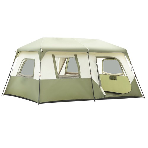Tenda da Campeggio Setup in 60 Secondi con Antipioggia e Tenda Antivento con Borsa da Trasporto - Foto 4 di 5