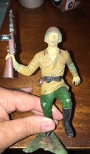 Louis Marx Soldier Toy Plastic Army Man