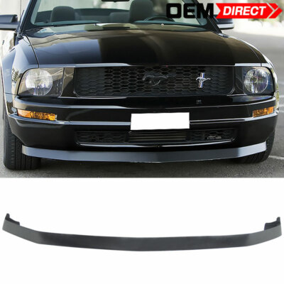 #ad Fits 05 09 Ford Mustang V6 IKON Style Front Bumper Chin Lip Unpainted PU $94.99