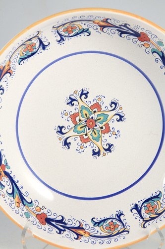 Vintage Ceramica Nova Deruta Pasta Serving Bowl Italy 10 ½” NOS Italian Pottery - Picture 3 of 9