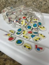 Mini Eraser Lot Bag of Mini Erasers for Classroom teachers, 1.7lbs child Erasers