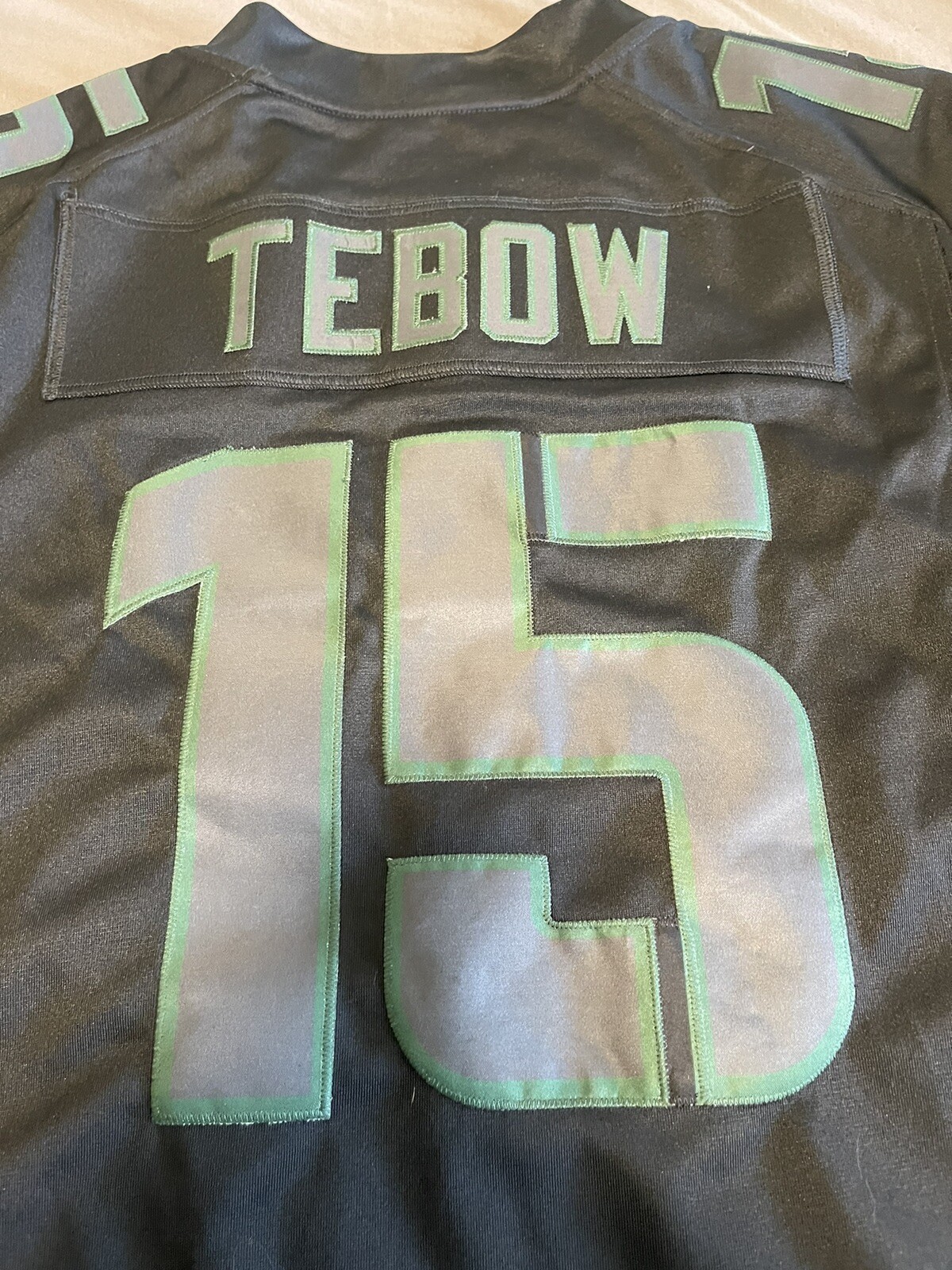Authentic TIM TEBOW N.Y. Jets Nike Elite Jersey Sz Large Stitched | eBay