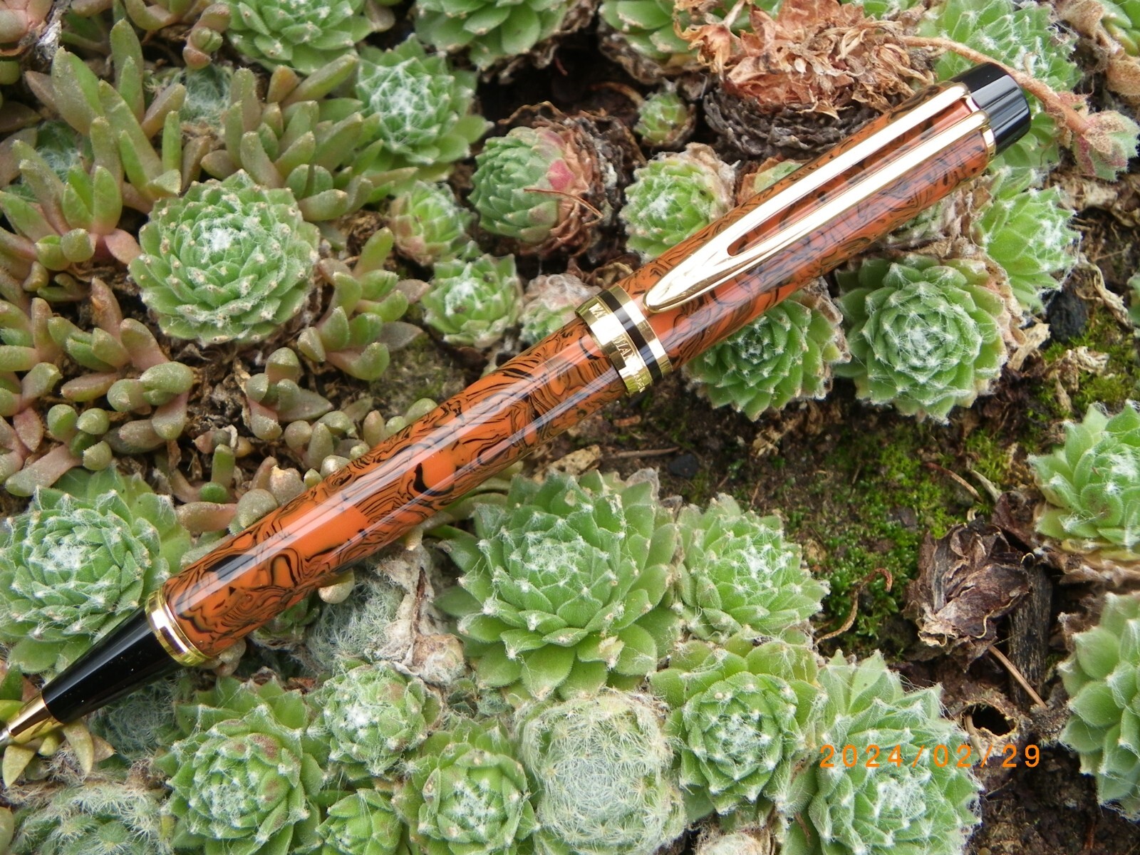 Stylo Bille Waterman Man 200 Rhapsody Red Ripple Neuf pour Collectionneur et Écriture de Prestige