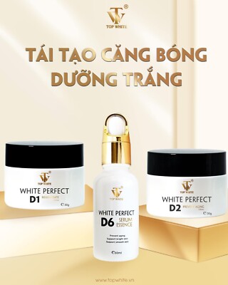 serums essence D6 Top (prevent aging,bright and smoothskin)serum trắng da
