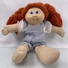 Cabbage Patch Kids Girl Doll Rare Red Hair Braids Blue Eyes 1978 1982
