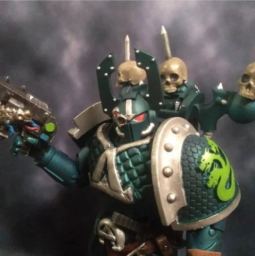 Custom JoyToy Helme für Actionfiguren - Grimdark Battle Brother Marine Bits - Bild 87 von 110