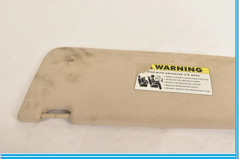 09-12 BMW 740i 750i 760i Pasajero Interior Derecho Parasol Tostado Foto 3 de 4