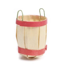 Dollhouse Miniature Wicker Barrel | 6 Pieces
