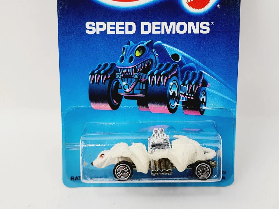 HOT WHEELS SPEED DEMONS RATMOBILE NEW NICE MB335 - Image 3 of 4