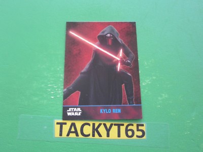 STAR WARS: THE FORCE AWAKENS  1 LIGHTSABER PARALLEL SINGLE CARD(s) NEW YOU CHOOS