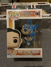 Andy Stitzer - 1063 - The 40 Year Old Virgin Funko Pop Vinyl Signed.  1124
