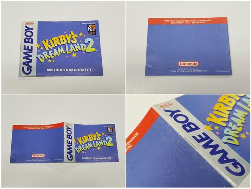 Kirby's Dream Land 2 Spieler zur Wahl Nintendo Game Boy Box & Handbuch * - Bild 2 von 18