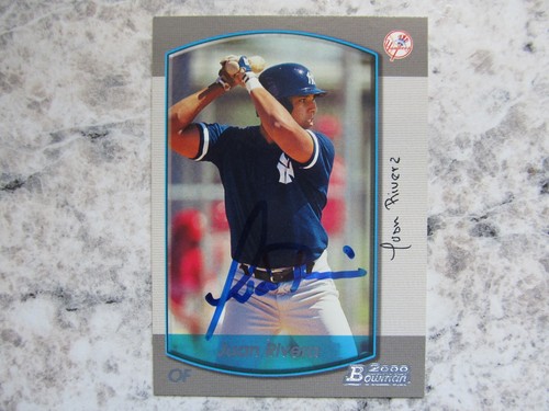 Yankees Juan Rivera Signed Autographed 2000 Bowman Nr.Mint - 第 1/1 張圖片