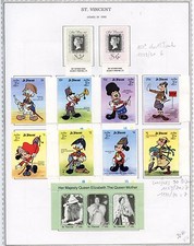 STAMP / TIMBRE BRITISH COLONIES / SAINT VINCENT LOT NEUF AVEC ET SANS CHARNIERE