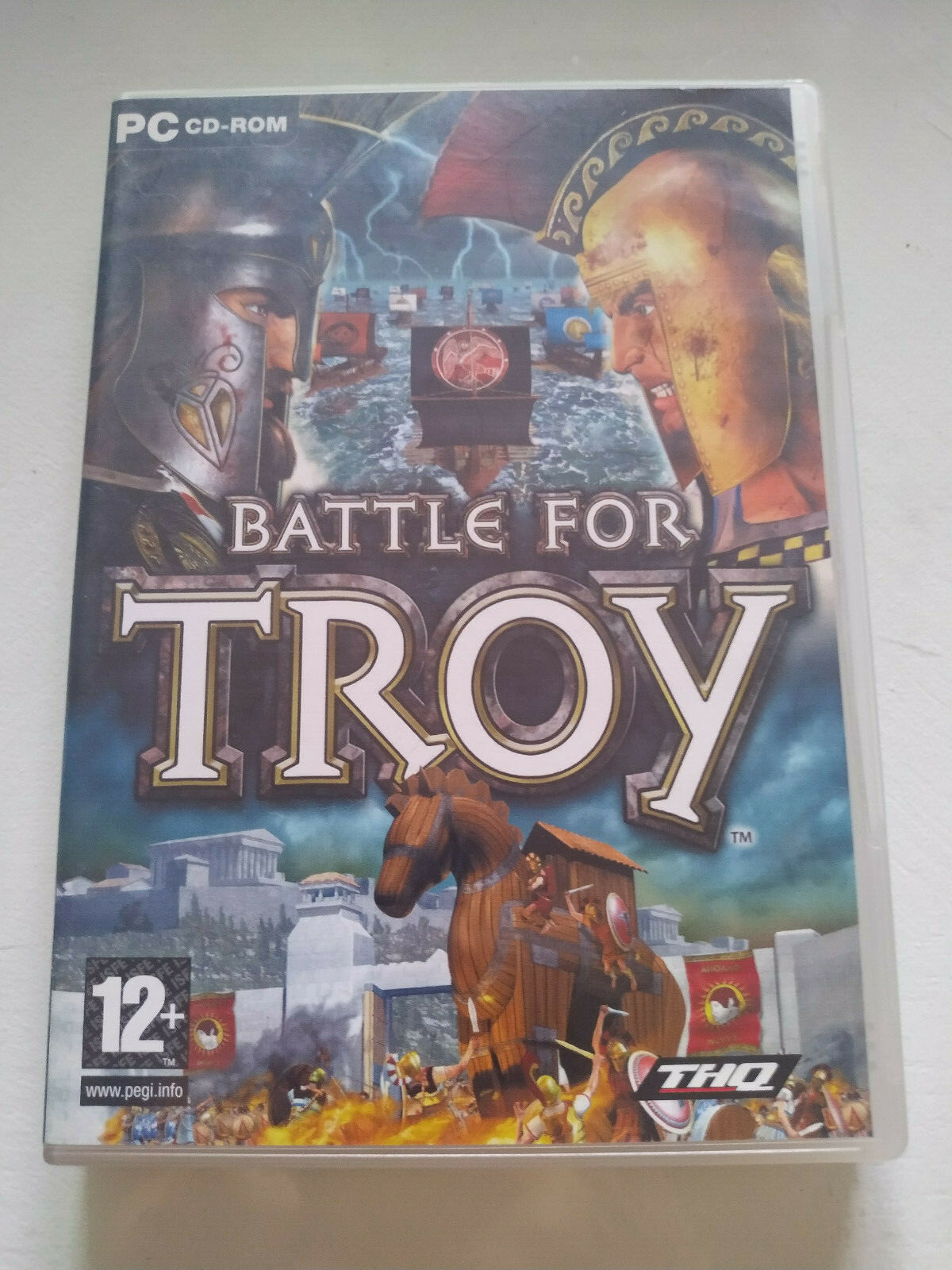 Battle For Troy THQ - Juego Para PC CD-Rom - 3T