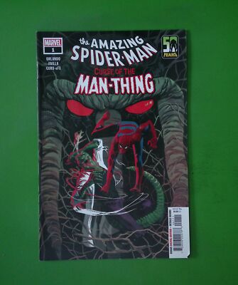 Spider-Man Curse of the Man-Thing #1 One-Shot 2021 Marvel Comics H86-224