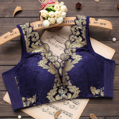 Women Lace Wireless Plus Size Minimizer Bra Full Coverage Vest Bras vs secret