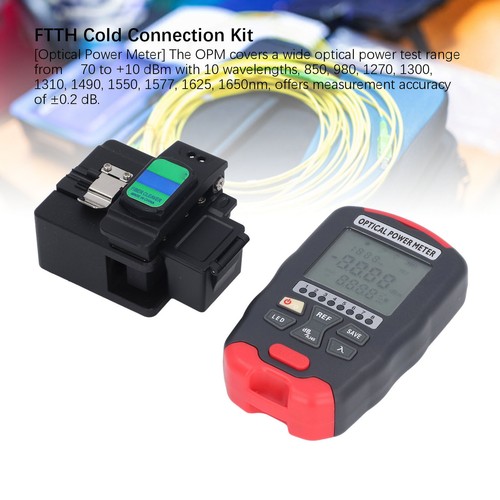 Fiber Optic Tool Kit -70 To +10dBm OPM Fiber Termination Tools FC SC ST - Picture 7 of 12