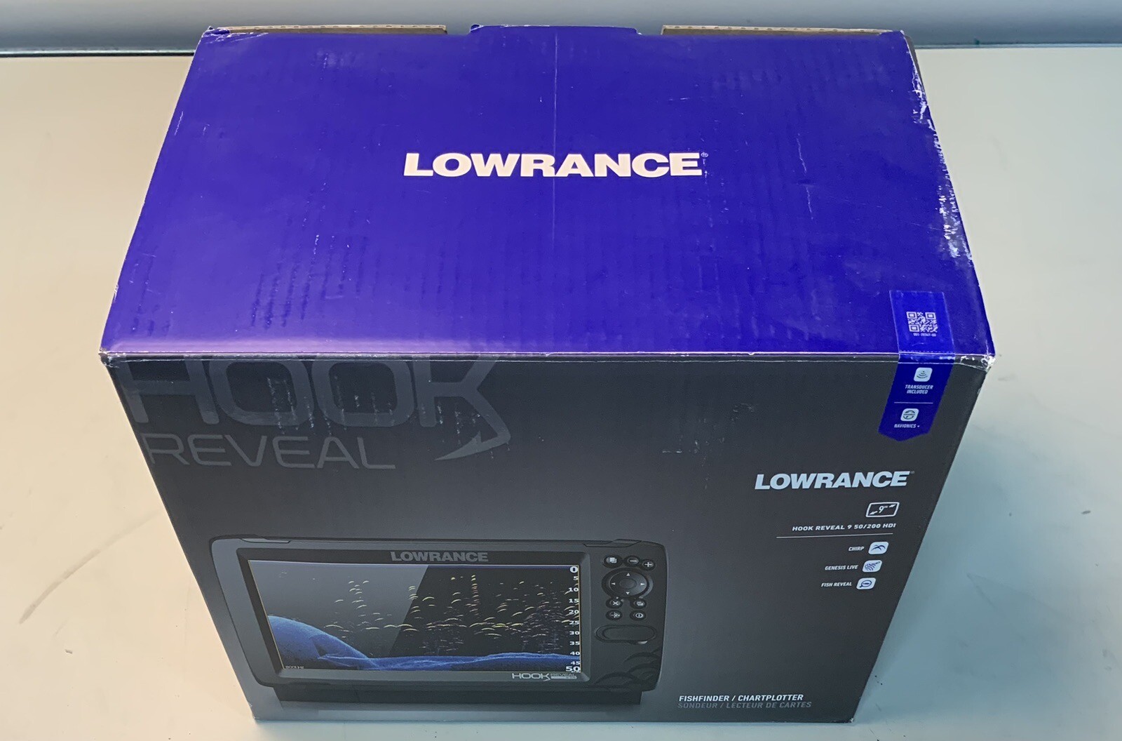 NEW OPEN BOX ..LOWRANCE HOOK 9 HDI BOAT FISH RADAR MULTIFUNCTION UNIT