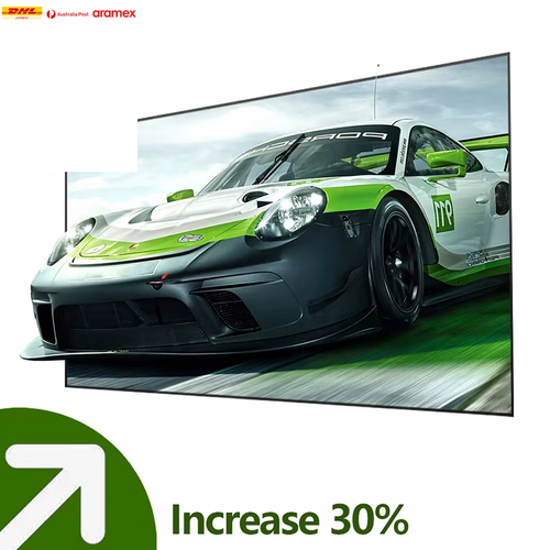 60-120 Inch Projector Screen Wall Hanging ALR High Gain anti Light Portable Outd - Picture 4 of 6