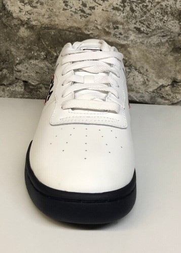 FILA ORIGINAL FITNESS 11F16LT-150 BLANCO/AZUL MARINO/ROJO CLÁSICO PARA HOMBRE TALLA 8 NUEVO EN CAJA - Imagen 5 de 6