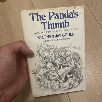 The Panda's Thumb: More Reflections in Natural History (1980, Hardcover) 1st/1st