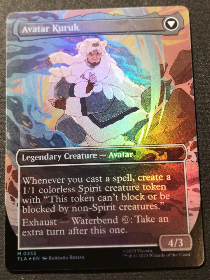 The Legend Of Kuruk - Foil - Borderless - TLA - MTG - EN - NM - 0355 - Image 2 of 2