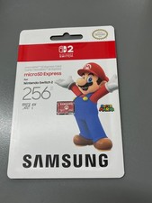 New Samsung 256GB microSD Express for Nintendo Switch 2 MB-MZ256S