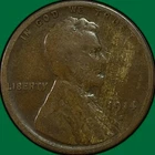 1914-S Lincoln Wheat Cent Good G Coin #40301