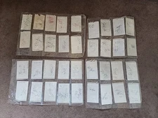 Huge Chicago Bears 50+ Signed/Autograph Lot 1985-86? Walter Payton Willie Gault+