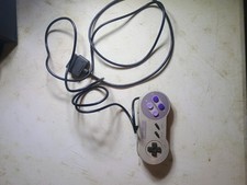 OEM Nintendo SNES Controller SNS-005 Super Nintendo Gray Purple Original Condit