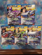 Hot Wheels 2025 Silver Series Acceleracers Complete Set of 5 cars