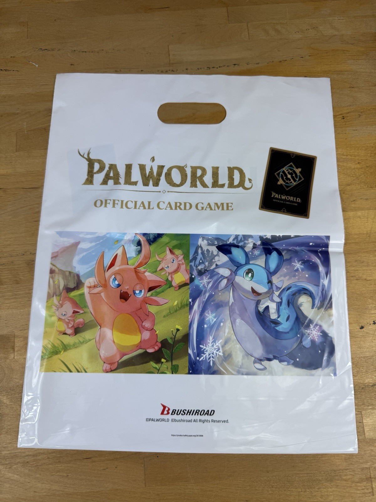 Palworld TCG Shopping Bag Gen Con 2026 NFS Promo Exclusive Release Not For Sale