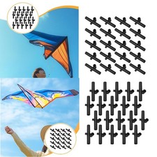 20x Plastic Kite Frame Connector Set Supplies Outdoor Flying DIY Kite Making