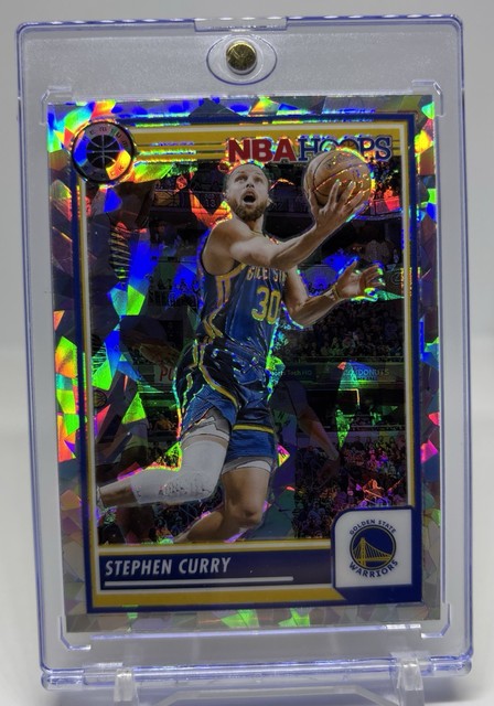 Stephen Curry Cracked Ice Refractor SSP Gs Warriors Mint